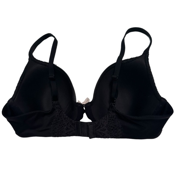 Victoria's Secret Bra Lightly Lined Lace-Cup Demi Bra, Black, 36C - Picture 4 of 9